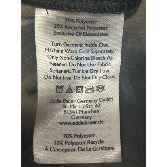 Eddie Bauer Men's Chutes Long-Sleeve Snap Mock Neck Fleece‎ Pullover NWT - 2XL - Picture 11 of 16